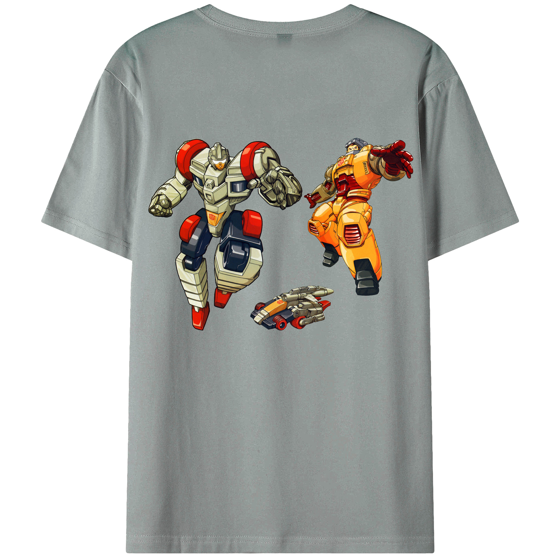 （画像用）  綿100％ メンズ半袖Tシャツ（バックプリント） 通気性
